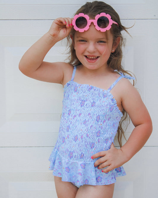 GIGI SMOCKED SWIMSUIT